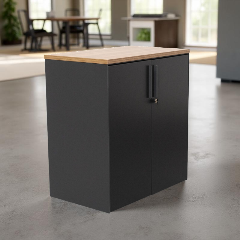 Armario Puertas Abatibles Grafito de Steelcase - Montiel