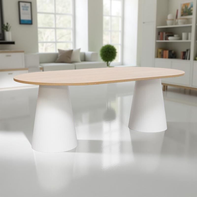 Mesa Ovalada de Reunión Barata Online en Oferta