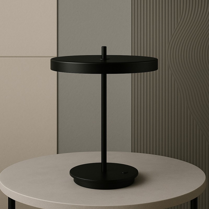 Lámpara de Diseño Arteria Table Black USB - Montiel