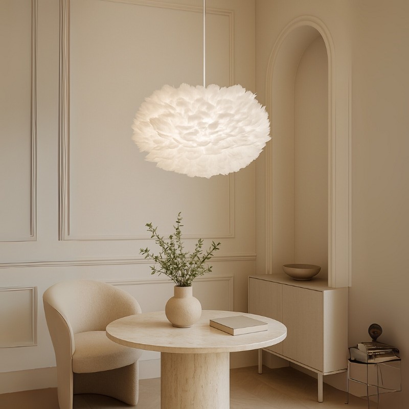 Lámpara de Diseño EOS Medium White - Montiel