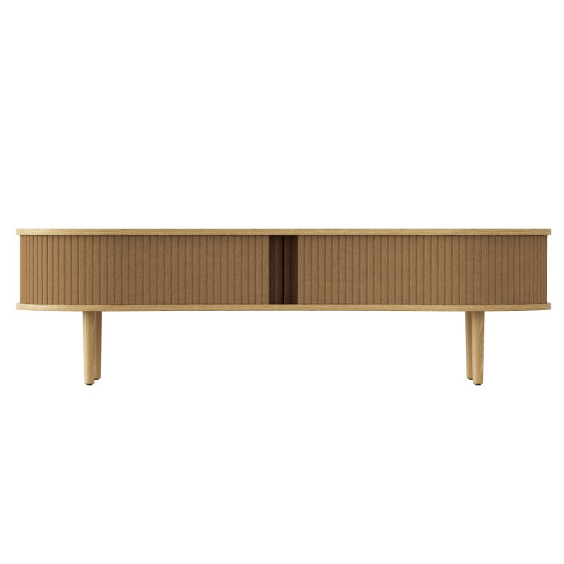 Audacious TV Bench de Umage |Diseño escandinavo con puertas tambour