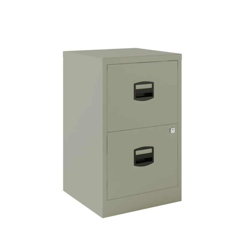 Cajonera Metálica Fija 2 Cajones Archivo de Bisley