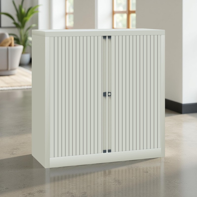 Armario Medio 2 Estantes Metálico de Bisley - Montiel