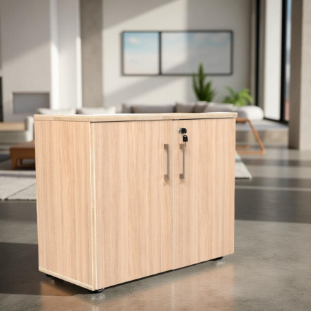 Armario Oficina Madera con Llave de Herpesa - Montiel