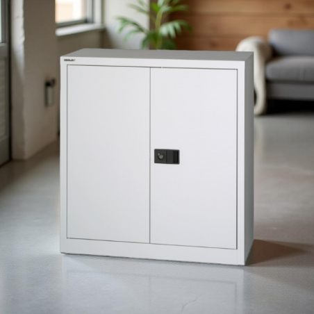 Armario Metálico Gris 1 Estante de Bisley - Montiel