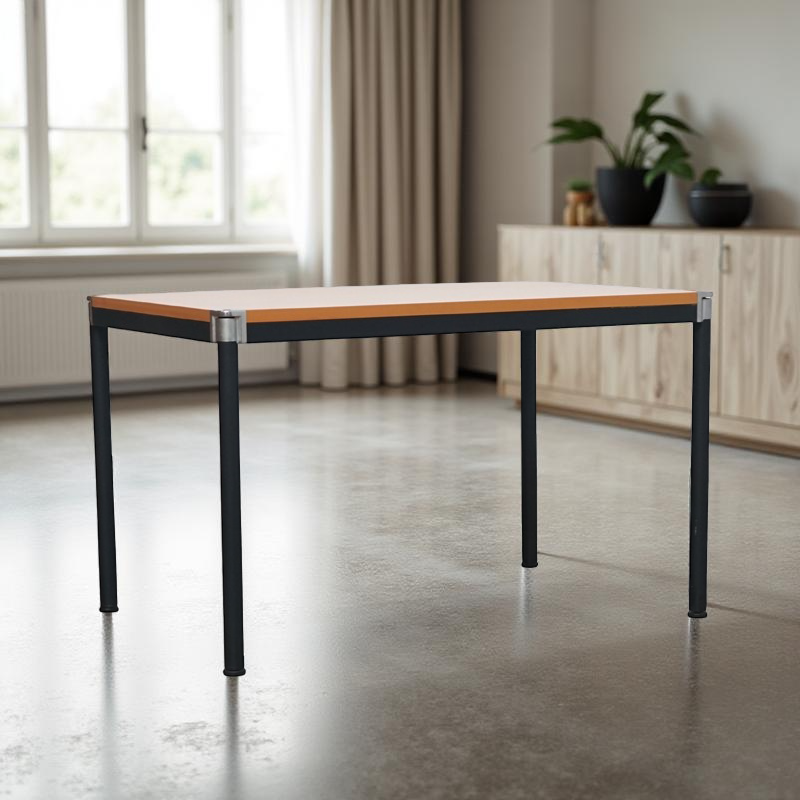 Mesa Oficina Madera Patas Negras de Dynamobel - Montiel