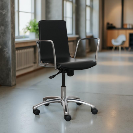 Silla Oficina Giratoria Brazos Metálicos de Akaba - Montiel