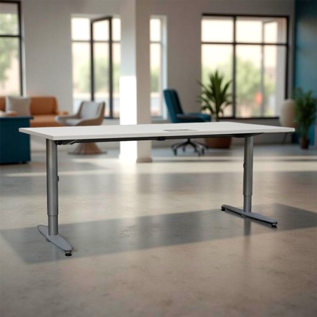 Mesa Regulable en Altura Blanca MM1686 de Montiel