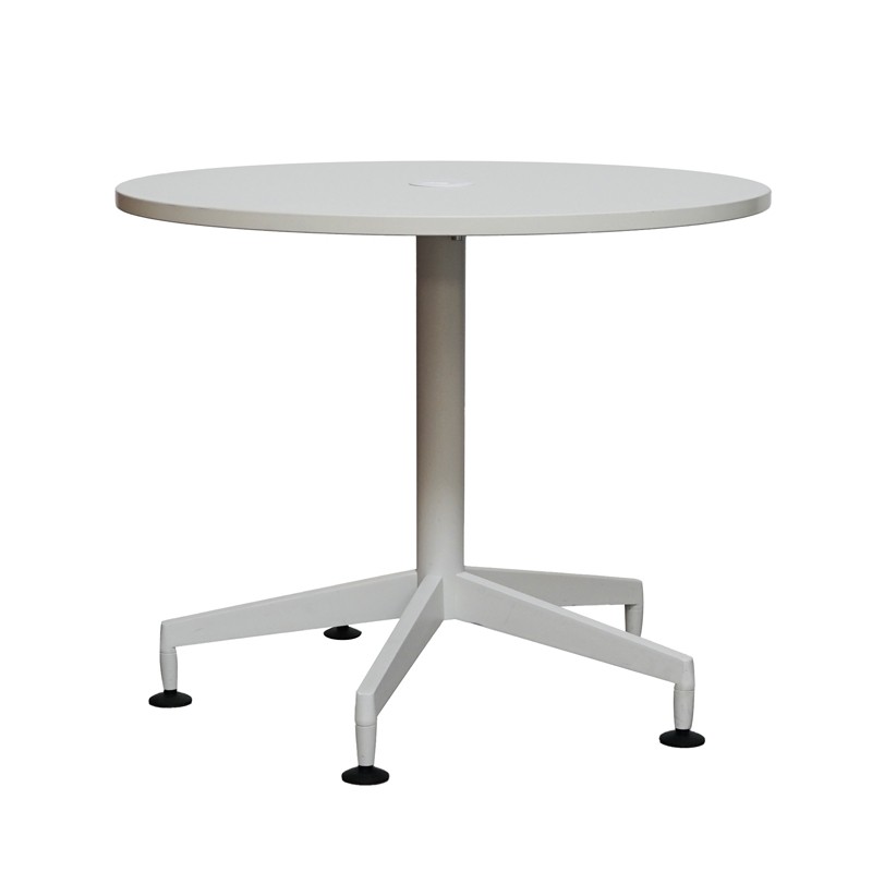 Mesa Madera Blanca Redonda de Steelcase - Montiel