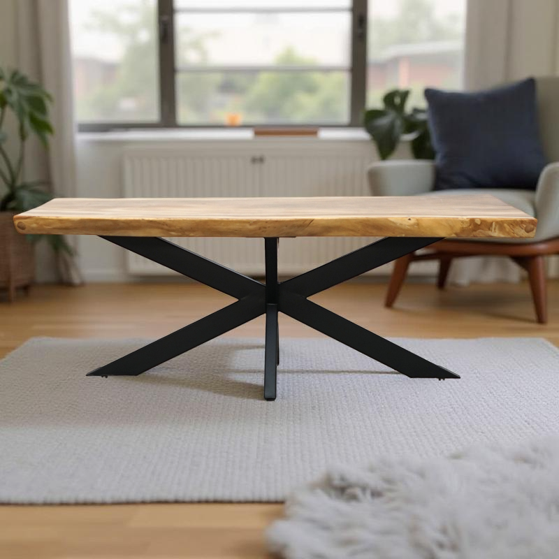 Mesa Suar 200x90 cm. de Madera Maciza - Montiel