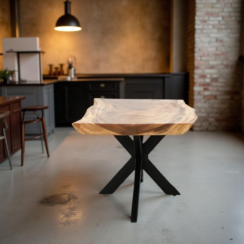 Mesa Suar 200x90 cm. de Madera Maciza - Montiel