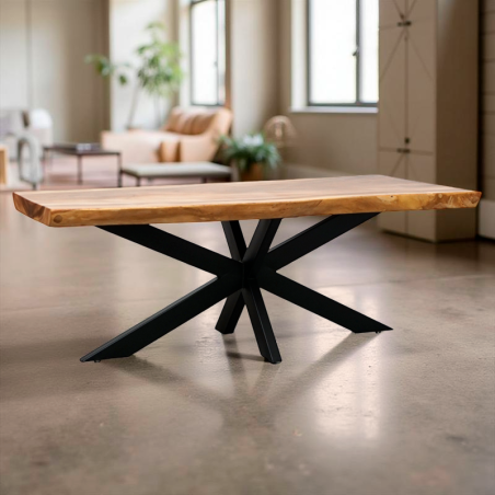 Mesa Suar 200x90 cm. de Madera Maciza - Montiel