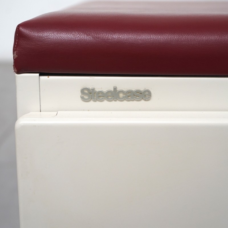 Cajonera Oficina Metálica Blanca de Steelcase - Montiel