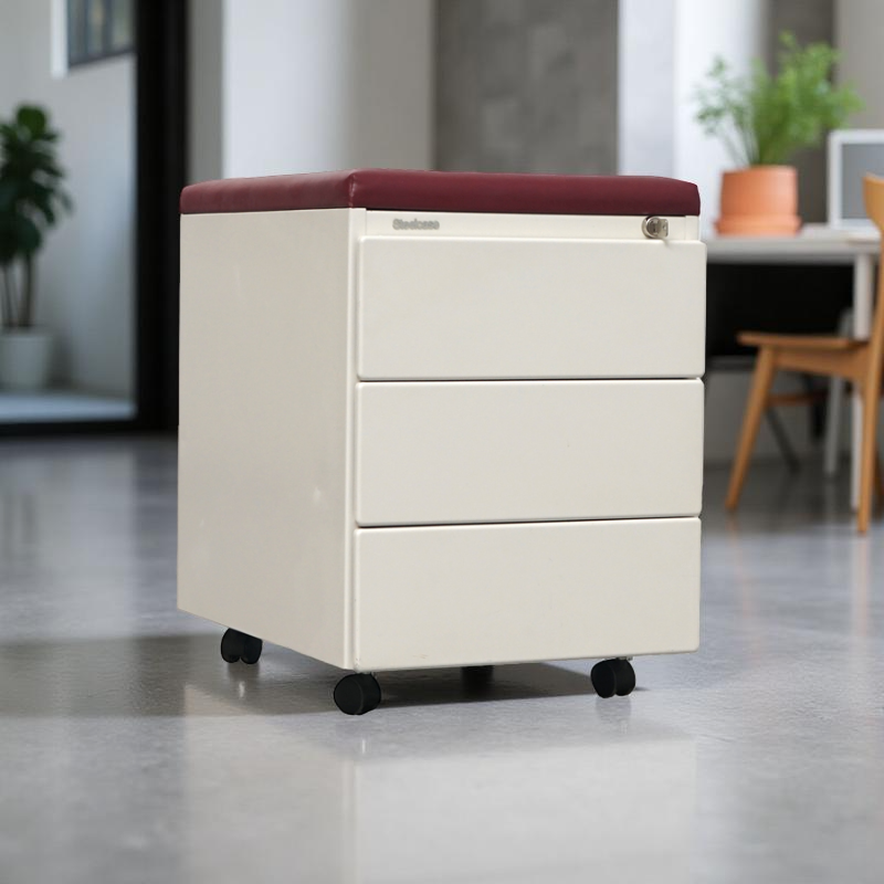 Cajonera Oficina Metálica Blanca de Steelcase - Montiel