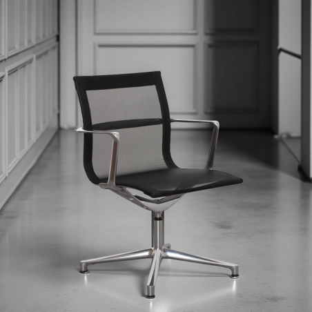 ▷ Silla Visitantes Diseño Una Chair de ICF - Montiel
