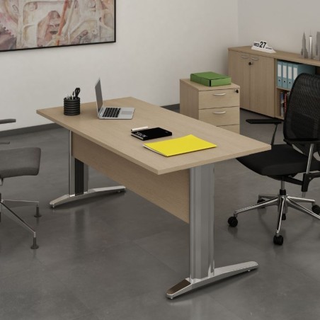 Mesa Escritorio con Faldón Mod. Palermo de Artexport - Montiel