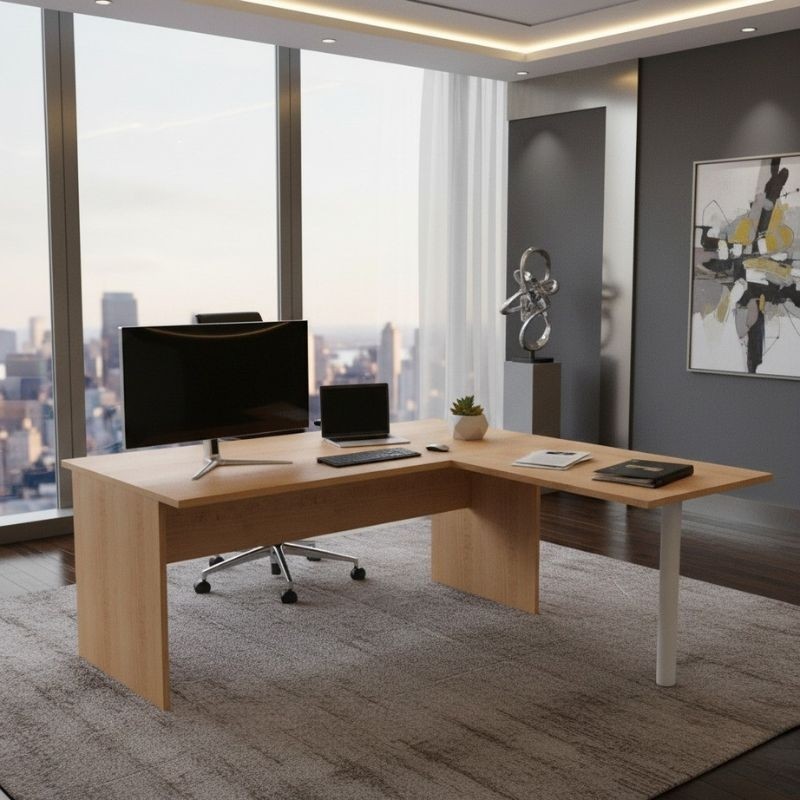 Mesa Oficina con Ala mod. Pompeya de Artexport - Montiel