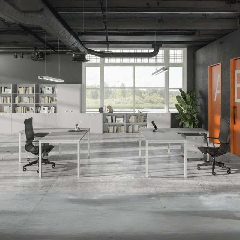 Mesa con Ala Oficina mod. Cagliari de Artexport - Montiel