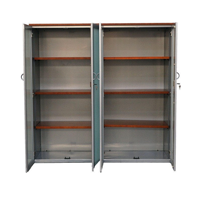 Mueble Aparador Amplio con Puertas Cristal MM1690 - Montiel