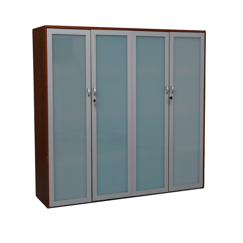 Mueble Aparador Amplio con Puertas Cristal MM1690 - Montiel