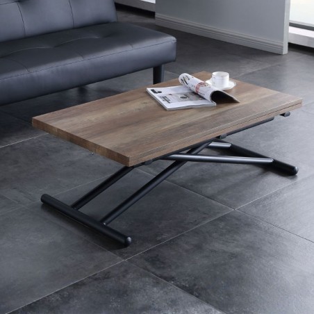 Mesa Madera de Centro Elevable y Extensible Up & Down - Montiel