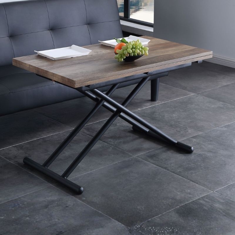 Mesa Madera de Centro Elevable y Extensible Up & Down - Montiel