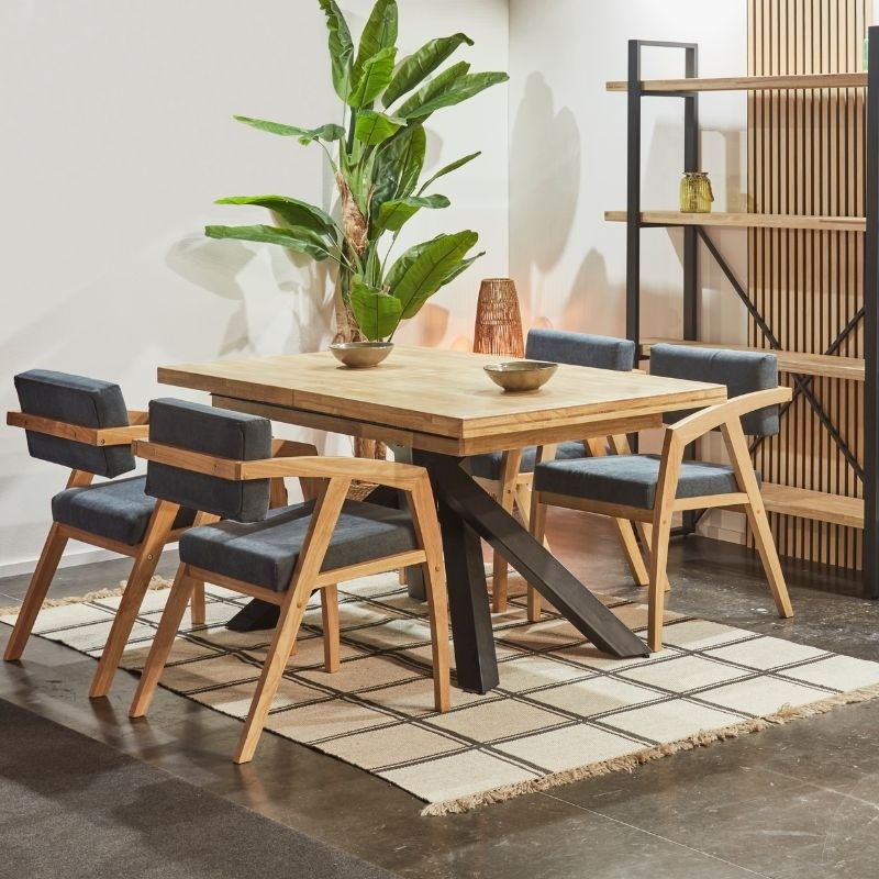 Mesa de Comedor Extensible Xena 140 cm, - Montiel