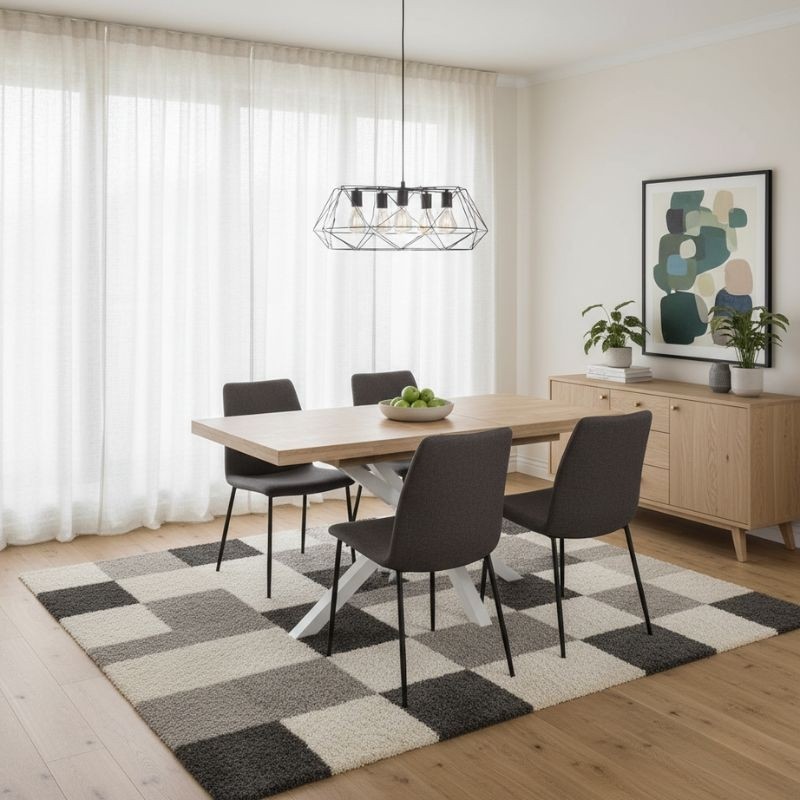 Mesa de Comedor Extensible Xena 140 cm, - Montiel