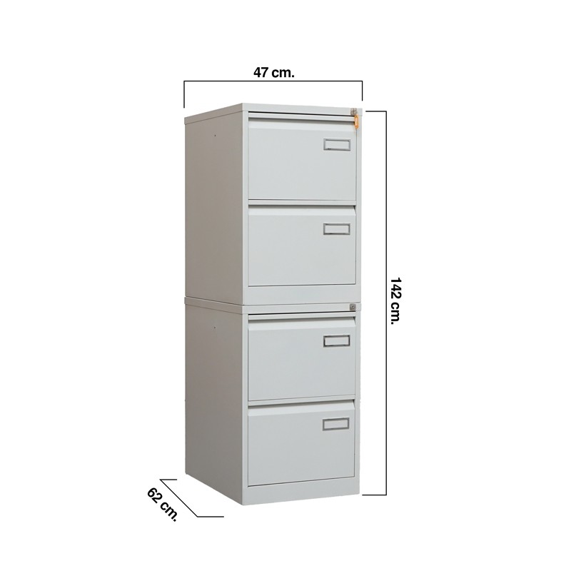 Archivador Oficina Metálico Gris de Morenilla - Montiel