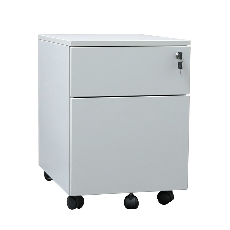 Cajonera Gris Antivuelco con Archivador de Levesta - Montiel