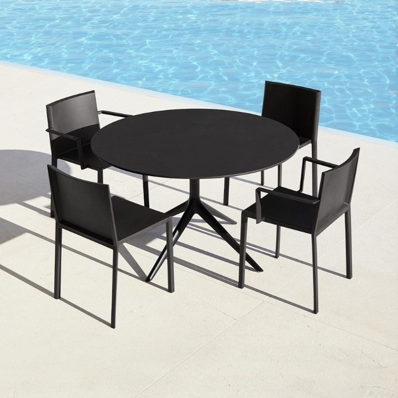 Mesa Redonda Base Aluminio Mari-Sol de Vondom - Montiel