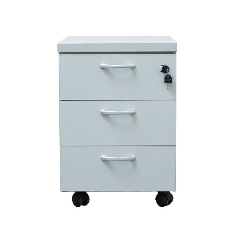 Cajonera Gris 3 Cajones de Melamina de SAG - Montiel