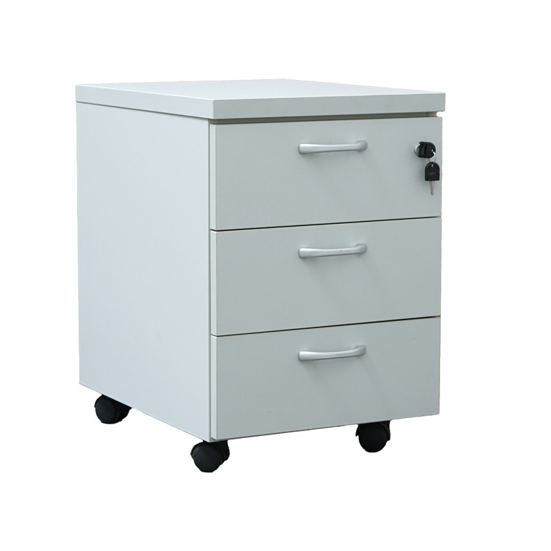 Cajonera Gris 3 Cajones de Melamina de SAG - Montiel