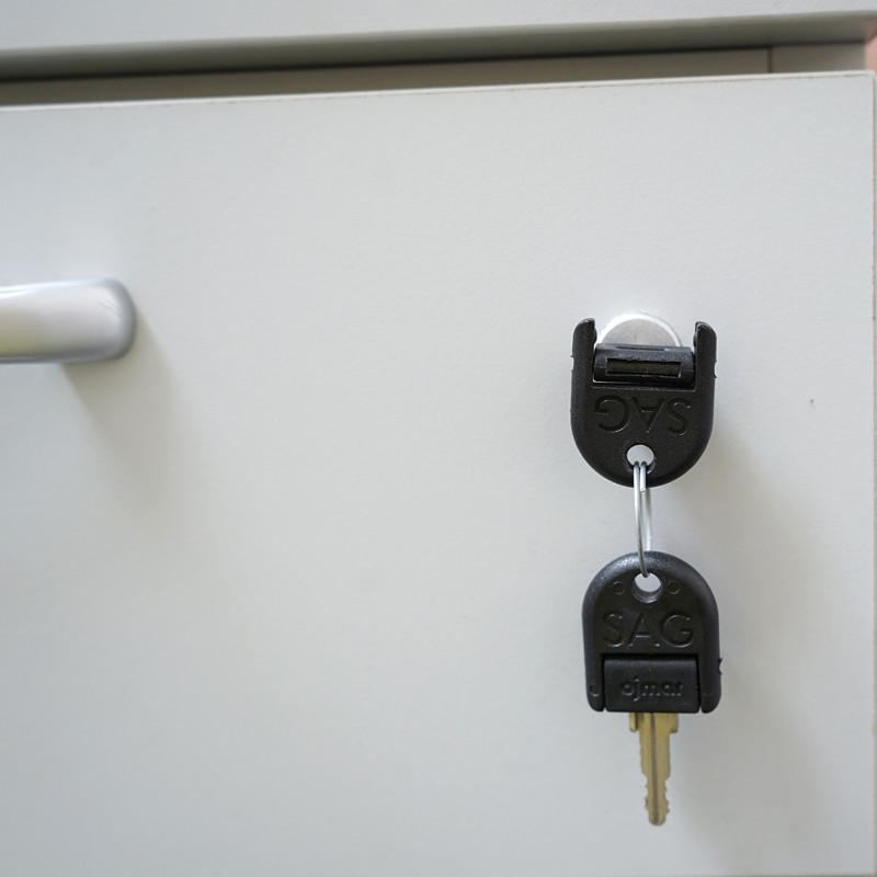 Cajonera Gris 3 Cajones de Melamina de SAG - Montiel