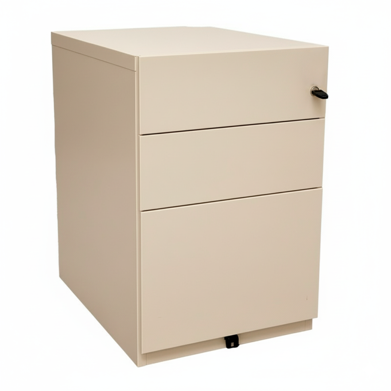 Cajonera Beige Metálica 3 Cajones de Bisley - Montiel