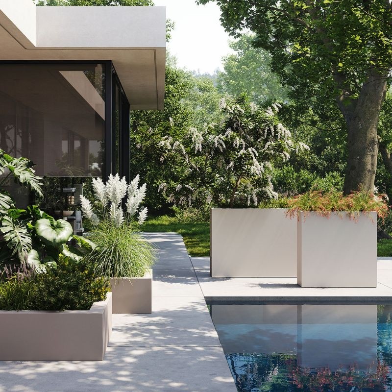 Macetero de Polietileno Doble Pared Wall de Vondom - Montiel