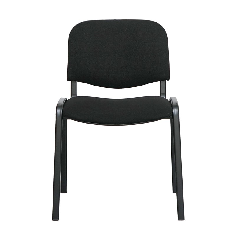 Silla Confidente 4 Patas Negras Leo MM1708 | Montiel