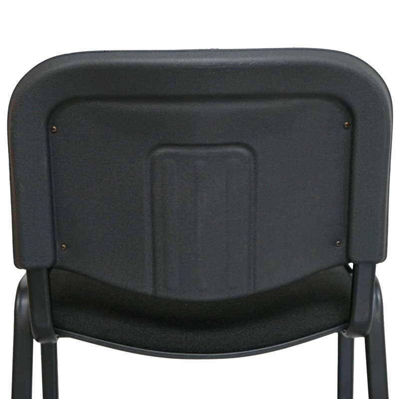 Silla Confidente 4 Patas Negras Leo MM1708 | Montiel