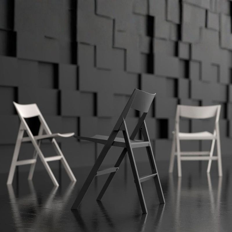 Silla Plegable Quartz de Polipropileno de Vondom - Montiel