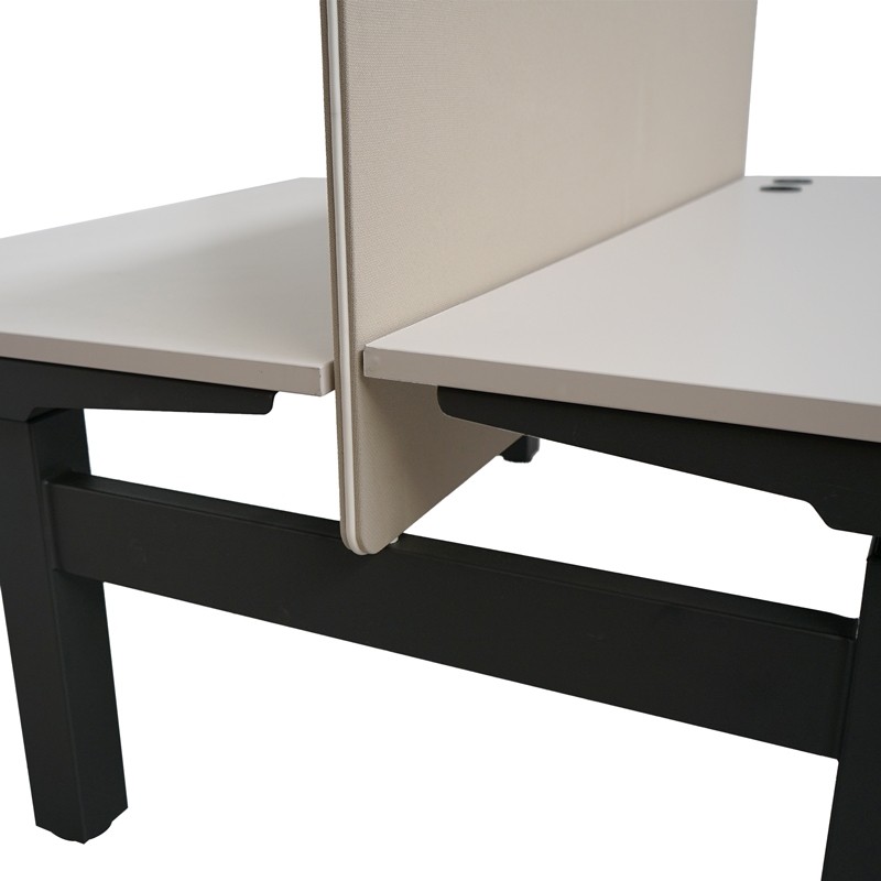 Mesa 2 Puestos con Electrificación de Actiu | Montiel