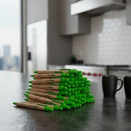 Pack de 40 Bolígrafos Montiel x Fundown. Donación Íntegra