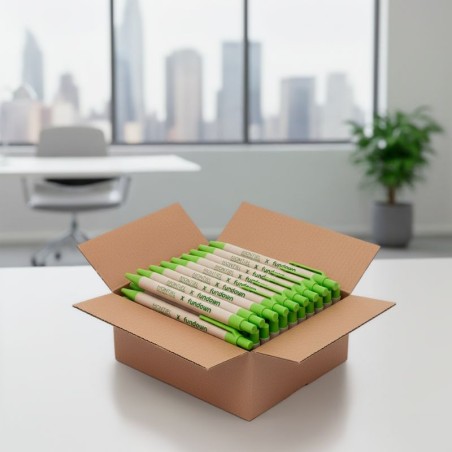 Pack de 60 Bolígrafos Montiel x Fundown. Donación Íntegra