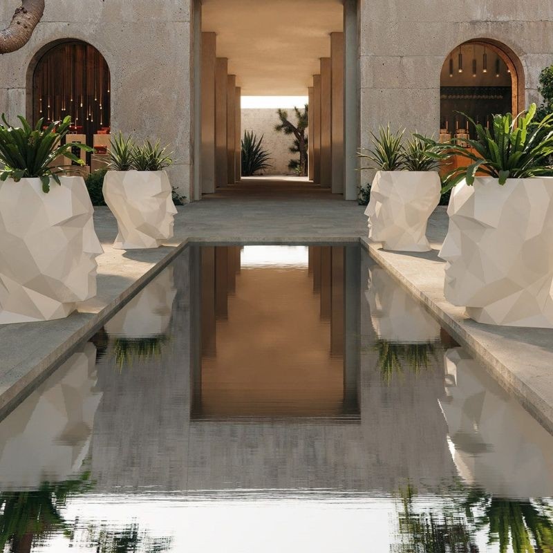 Macetero Adan 100% Reciclable de Vondom - Montiel