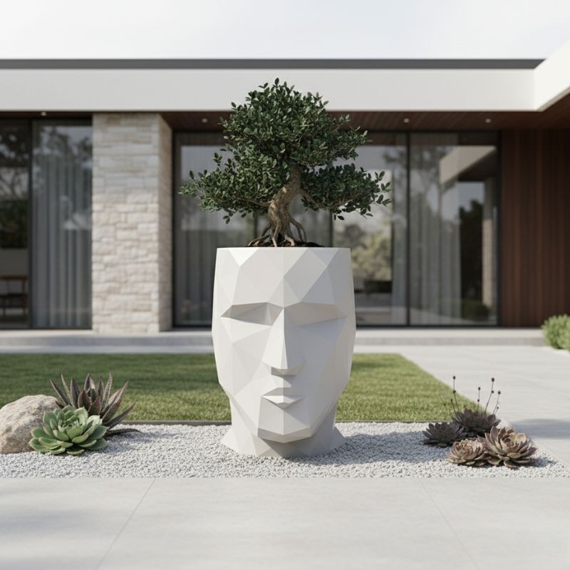 Macetero Adan 100% Reciclable de Vondom - Montiel