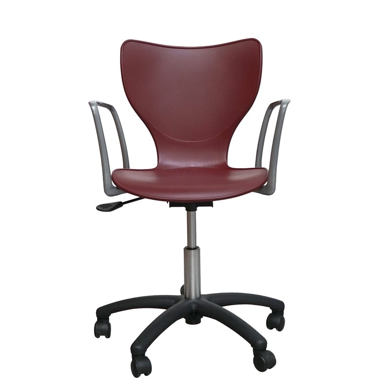 Silla Giratoria Roja con Elevación de Akaba | Montiel