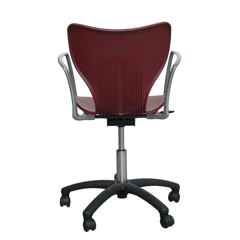 Silla Giratoria Roja con Elevación de Akaba | Montiel