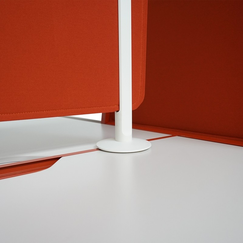 Multipuesto Alto Terracota 6 Puestos de Steelcase | Montiel