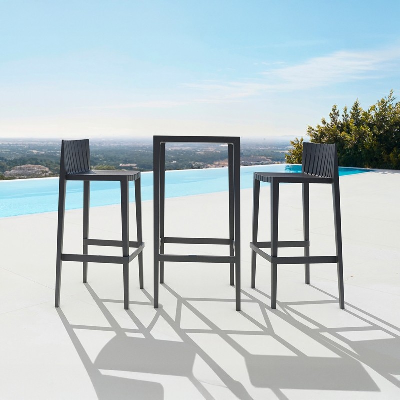 Taburete Alto con Respaldo Spritz de Vondom - Montiel