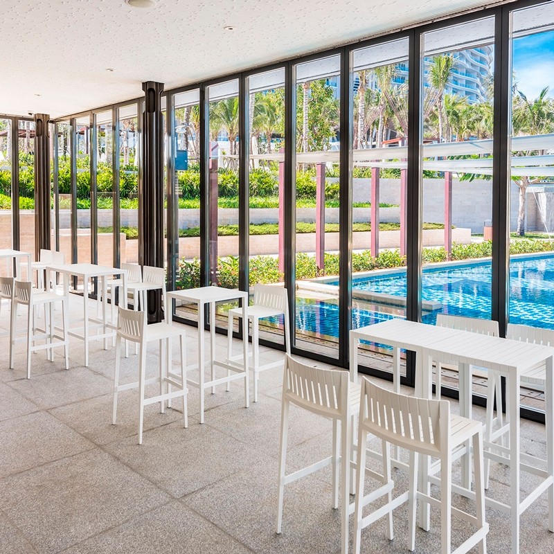 Taburete Alto con Respaldo Spritz de Vondom - Montiel