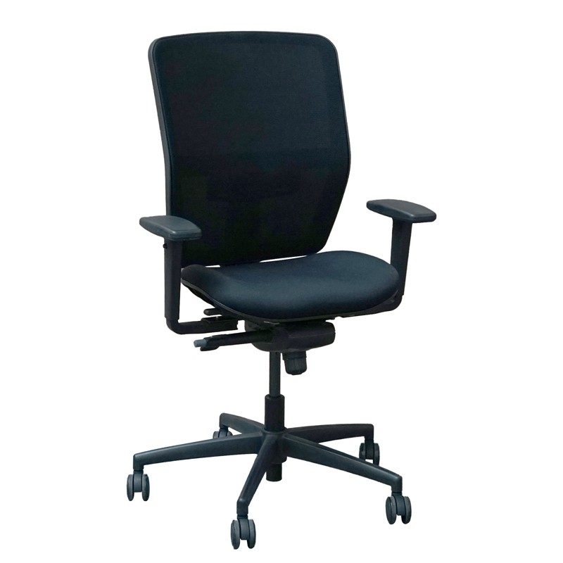 Silla Giratoria con Asiento Personalizable Preto MM1712 | Montiel